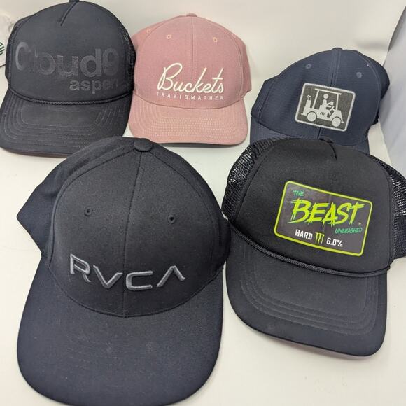 Men's Caps Lot of 15 Misc baseball and trucker hats - Picture 5 of 8